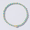 Bohemian Style Seed Beaded & Pearl Stretch Bracelet for Women