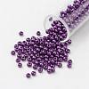 11/0 Grade A Baking Paint Glass Seed Beads X-SEED-N001-A-1056-1