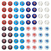 Craftdady Handmade Millefiori Glass Beads LK-CD0001-002-10