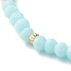Glass Beads Stretch Bracelets Sets BJEW-JB06575-03-6