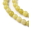 Natural Lemon Jade Beads Strands G-G0003-C02-B-4