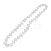 Transparent Electroplate Glass Beads Strands EGLA-C002-AB02-3