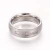 304 Stainless Steel Finger Rings RJEW-A032-02P-2