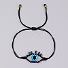 Vintage Ethnic Style Beaded Eyelash Eye Bracelet for Women's Bestie Gift XM9933-2-1