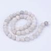 Natural Agate Beads Strands G-Q462-10mm-09-2