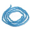 Transparent Glass Beads Strands GLAA-H021-03-12-4