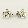 Tibetan Style Zinc Alloy Elephant Charms X-TIBEP-S287-06-1