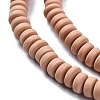 Handmade Polymer Clay Beads Strands X-CLAY-N008-008-126-3