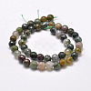 Natural Indian Agate Beads Strands G-F349-02-4mm-2