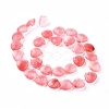 Watermelon Stone Beads Strands G-G821-08A-2
