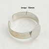 Adjustable Brass Ring Components X-KK-G172-N-2