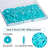 SUNNYCLUE Flat Round Eco-Friendly Handmade Polymer Clay Beads CLAY-SC0001-58B-01-2