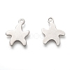 201 Stainless Steel Charms STAS-C017-06P-2
