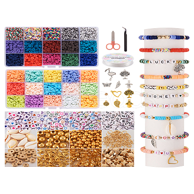 DIY Preppy Bracelet Making Kit DIY-TA0008-97-1