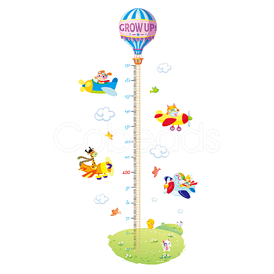 PVC Height Growth Chart Wall Sticker DIY-WH0232-034-1