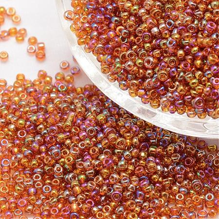 8/0 Round Glass Seed Beads SEED-J011-F8-171-1