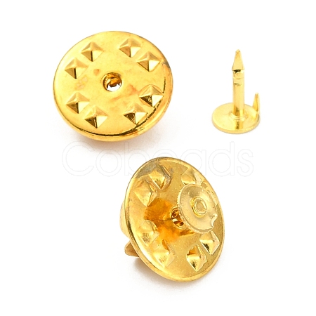 Brass Lapel Pin Backs X-KK-D294-G-1