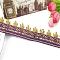 Polyester Ribbon, Clothing Ornament, Curtain Decoration, Dark Orchid, 1 inch(25mm), about 18Yard/pc