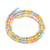 Opaque Glass Beads Strands GLAA-L030-A01-3