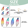 DIY Butterfly Wings Dangle Earring Making Kit DIY-TA0004-45-11