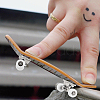 Fingerinspire Plastic & Aluminum Alloy Skateboard Bracket Bearing Wheel AJEW-FG0001-76A-6