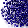 6/0 Baking Paint Glass Round Seed Beads SEED-S036-01C-07-1