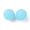 Luminous Round Food Grade Silicone Beads SIL-TAC0007-04C-2