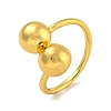 Brass Cuff Rings for Women RJEW-E294-01G-03-1
