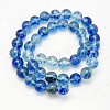 Watermelon Stone Glass Beads Strands G-G152-10mm-M-4