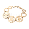 (Jewelry Parties Factory Sale)304 Stainless Steel Link Chain Bracelets BJEW-G582-48G-1