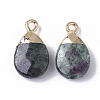 Natural Ruby in Zoisite Pendants G-S359-017A-2