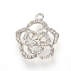 Alloy Rhinestone Pendants ALRI-Q093-274P-1