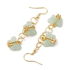 Butterfly Glass Dangle Earrings EJEW-JE05769-4