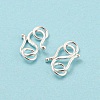 925 Sterling Silver Hook and S-Hook Clasps STER-K175-04S-3