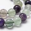 Natural Fluorite Bead Strands G-D840-56-6mm-AB+-3