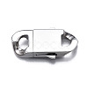 304 Stainless Steel Clasps STAS-T052-40P-3