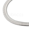 304 Stainless Steel Herringbone Chain Bracelet for Men Women BJEW-Q998-01P-2