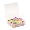 40Pcs 10 Style Handmade Polymer Clay Charms CLAY-LS0001-13-7