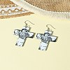 304 Stainless Steel Dangle Earrings EJEW-FS00010-9