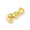 Rack Plating Brass Charms KK-C053-04G-C-2