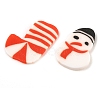 Christmas Theme Handmade Polymer Clay Cabochons CLAY-Q004-24A-1