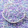 Macaron Color Opaque Frosted Glass Seed Beads SEED-K009-12B-10-2