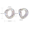 Transparent Acrylic Linkings Rings PACR-N010-035-3