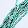 Synthetic Turquoise Beads Strands X-TURQ-F007-01B-4mm-2