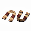 Resin & Walnut Wood Pendants RESI-R428-07-3