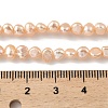 Natural Cultured Freshwater Pearl Beads Strands PEAR-A006-02D-5