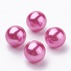 Eco-Friendly Plastic Imitation Pearl Beads MACR-S277-8mm-C06-1