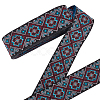 7M Ethnic Style Embroidery Polyester Ribbons OCOR-WH0020-16A-01-1