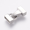 304 Stainless Steel Magnetic Clasps STAS-E144-108P-2