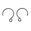 Ion Plating(IP) 316 Surgical Stainless Steel Earring Hooks STAS-D183-03EB-02-2